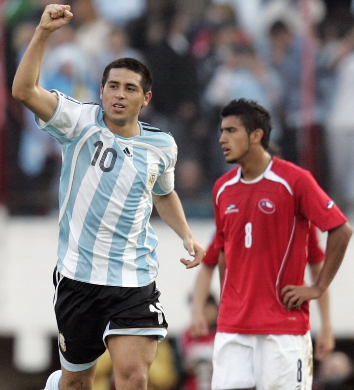 El día del debut de Bielsa en Chile. 