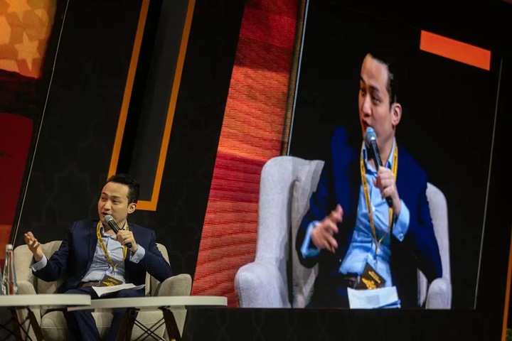 Justin Sun es el criptoejecutivo que más puede beneficiarse de su afiliación a World Liberty. Foto Tamir Kalifa para The New York Times