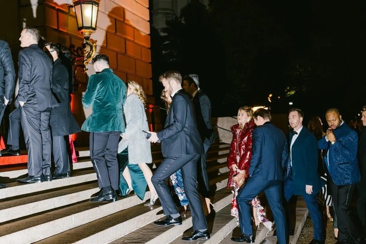 Ondo, una start-up de criptomonedas respaldada por Peter Thiel, ayudó a patrocinar el Crypto Ball, un evento de inauguración. Foto Jason Andrew para The New York Times