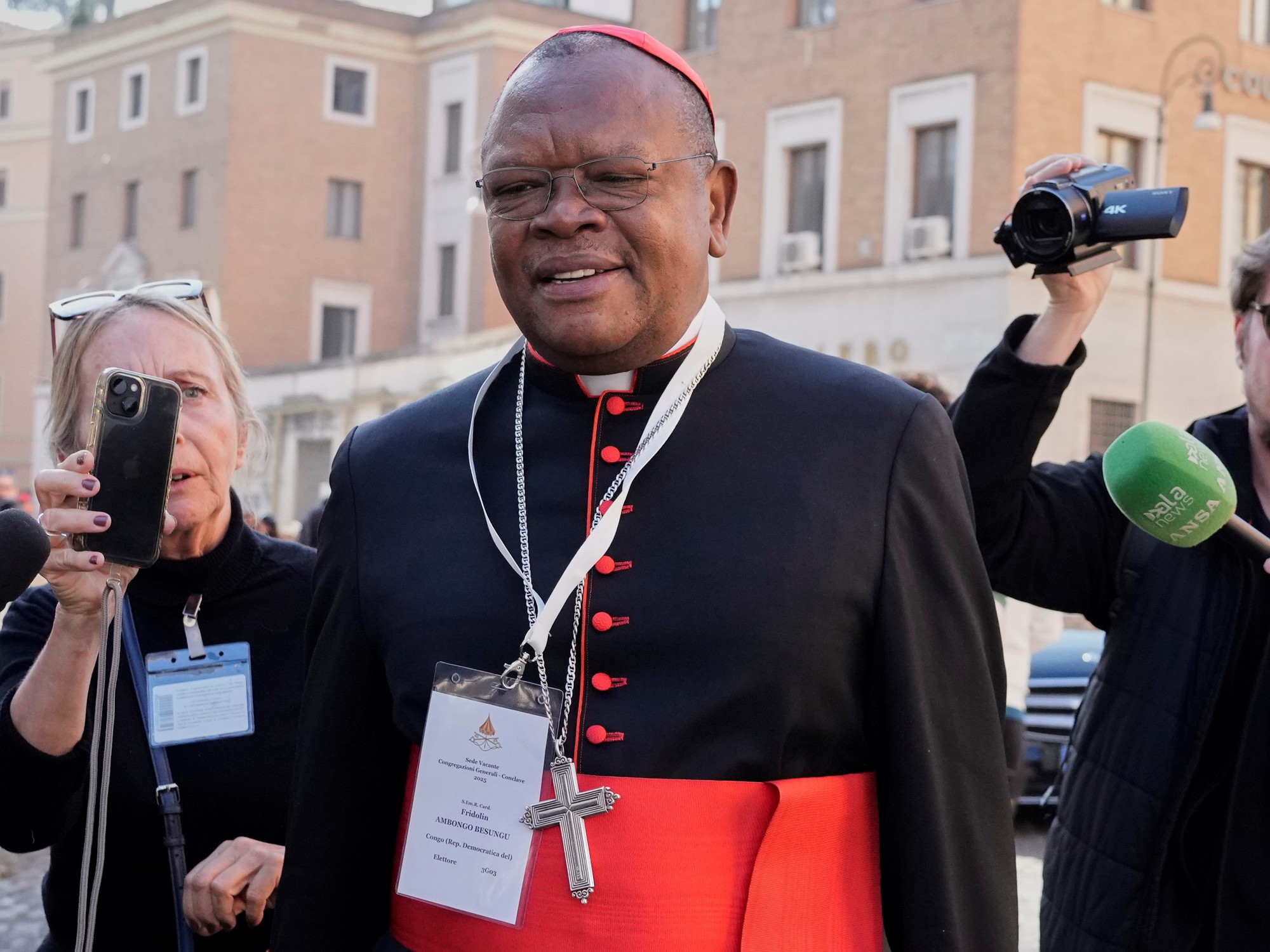 Fridolin Ambongo Besungu. Foto: AP