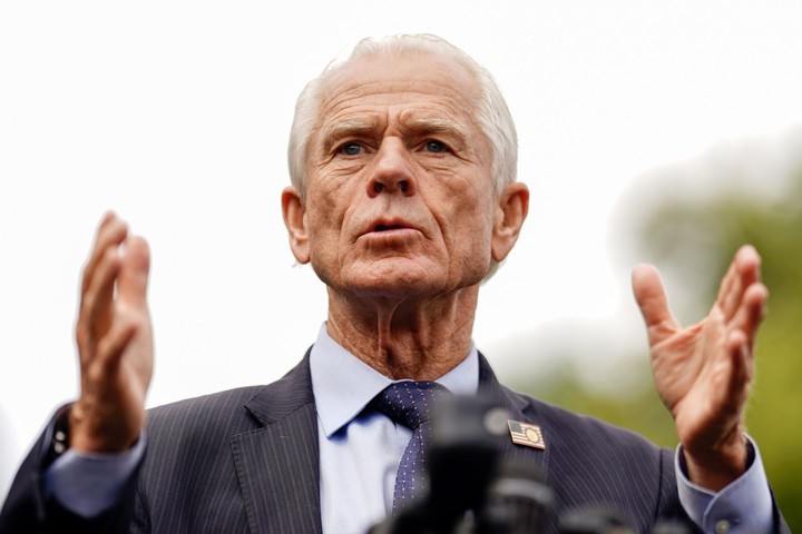 Peter Navarro, asesor comercial de Trump y artífice de estas barreras aduaneras. Foto: Bloomberg