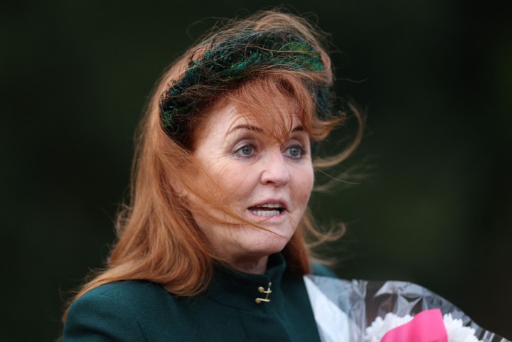 Sarah, duquesa de York. Foto: Adrian Dennis / AFP