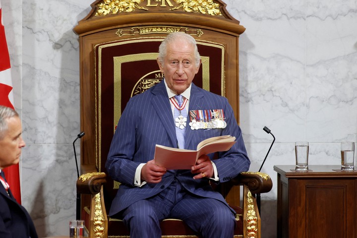 El ex marido de Lady Di, el rey Charles III AP