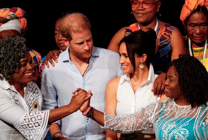  Los duques de Sussex, el príncipe Harry y Meghan. EFE