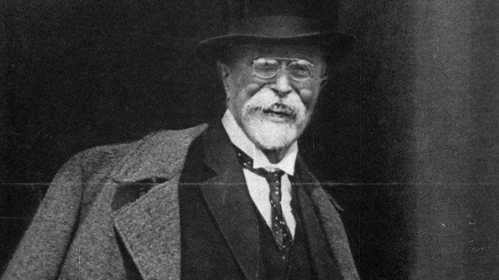 Tomas Masaryk, primer presidente de Checoslovaquia.