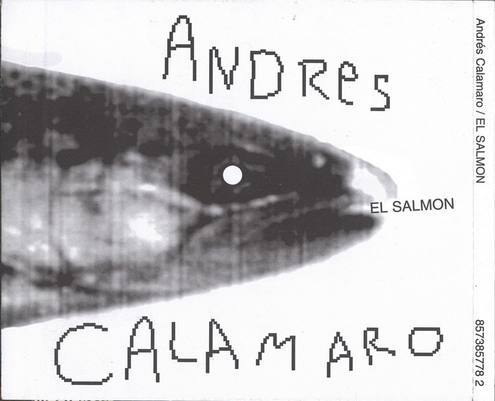 La icónica tapa del disco quintuple "El Salmón", de Andrés Calamaro.