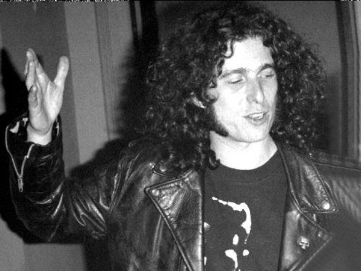 Andres Calamaro en la época del grupo Los Rodriguez.