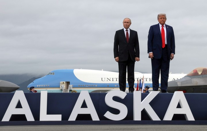 La visita de Zelenski a Estados Unidos se produce después de la cumbre entre Trump y Putin en Alaska. Foto EFE/EPA/GAVRIIL GRIGOROV/SPUTNIK