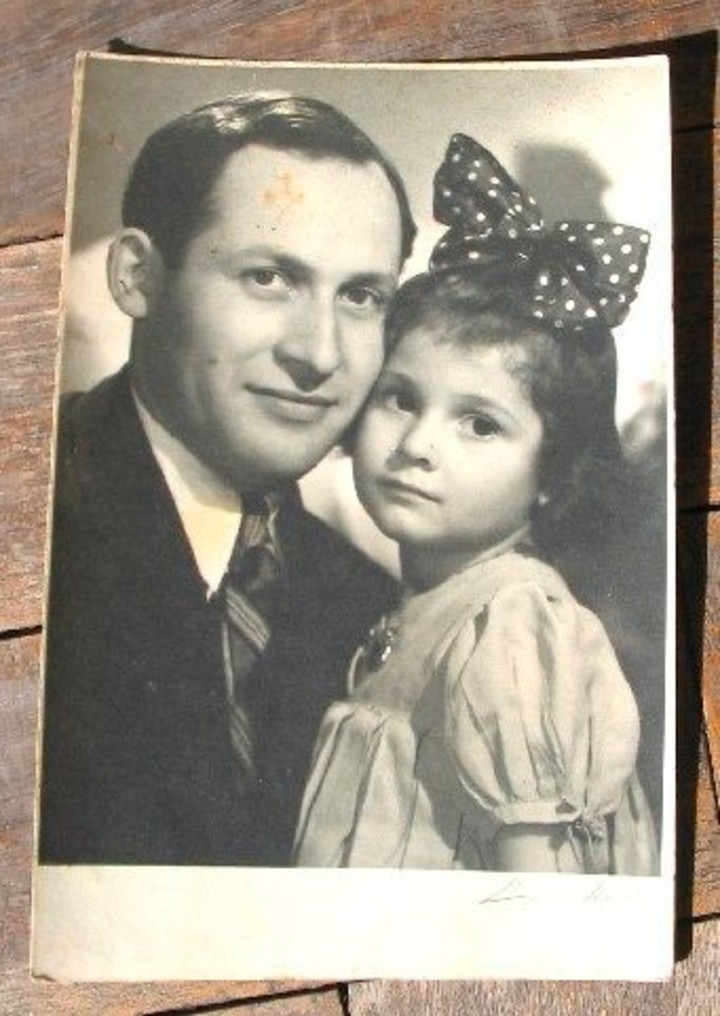 Rosa Rotenberg y su padre