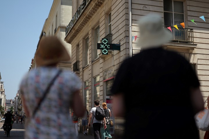 La región de Île-de-France no es inmune a la ola de calor. Foto: Reuters